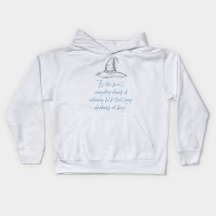 It's the Small Everyday Deeds - Hat - Fantasy Kids Hoodie